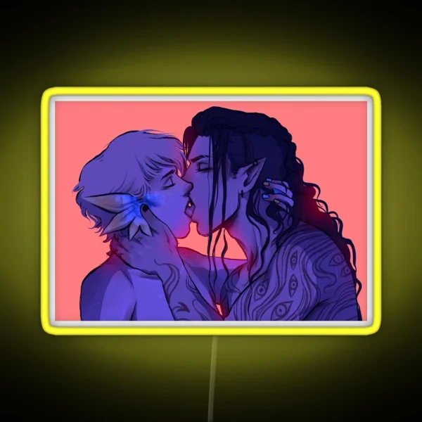 Hooked RGB Neon Sign