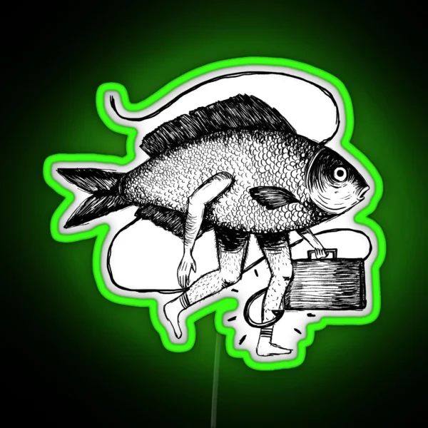 Hooked RGB Neon Sign