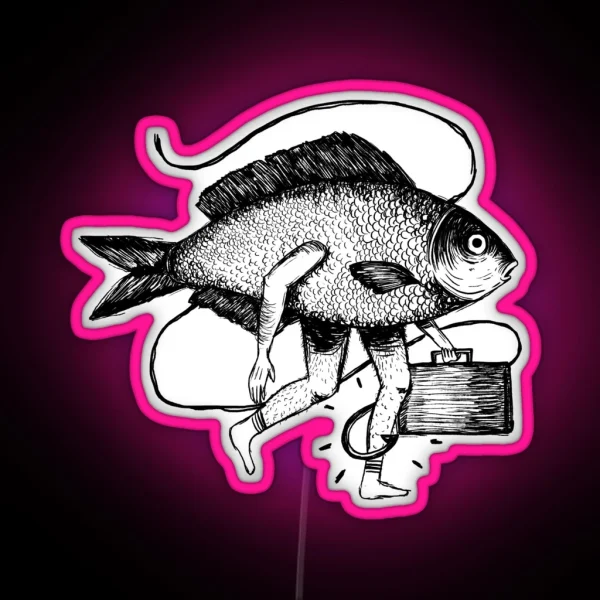 Hooked RGB Neon Sign
