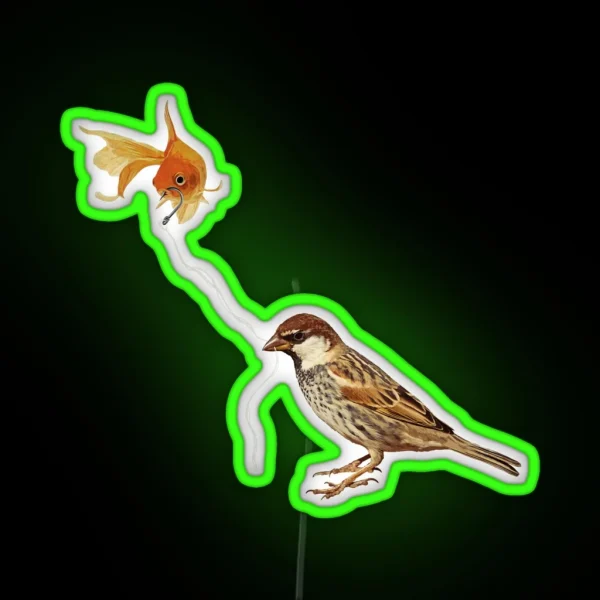 Hooked RGB Neon Sign