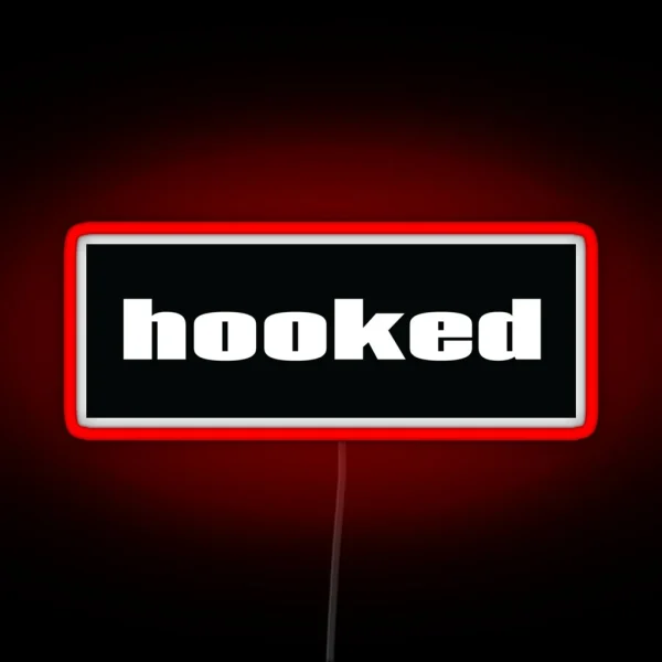 Hooked RGB Neon Sign