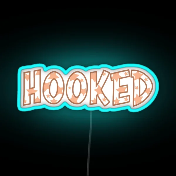 Hooked RGB Neon Sign