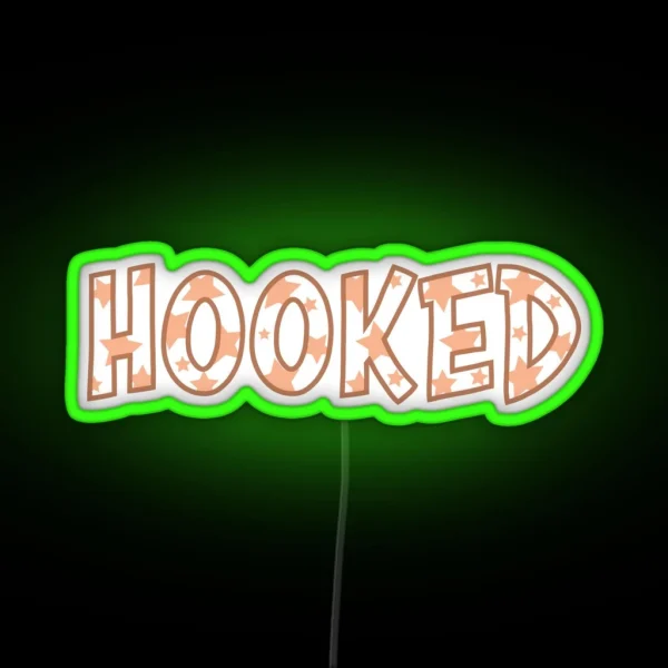 Hooked RGB Neon Sign