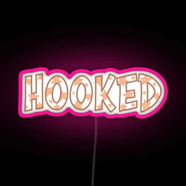 Hooked RGB Neon Sign