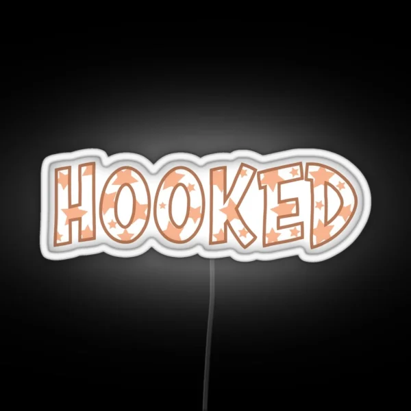 Hooked RGB Neon Sign