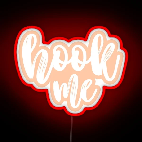 Hooked RGB Neon Sign