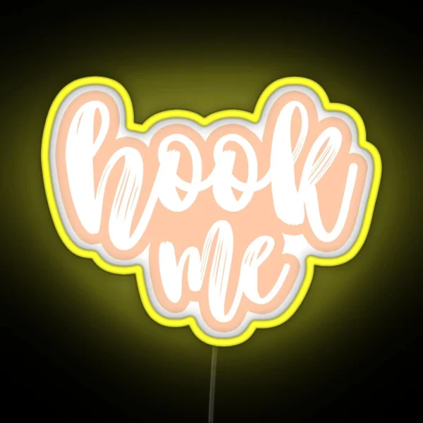 Hooked RGB Neon Sign