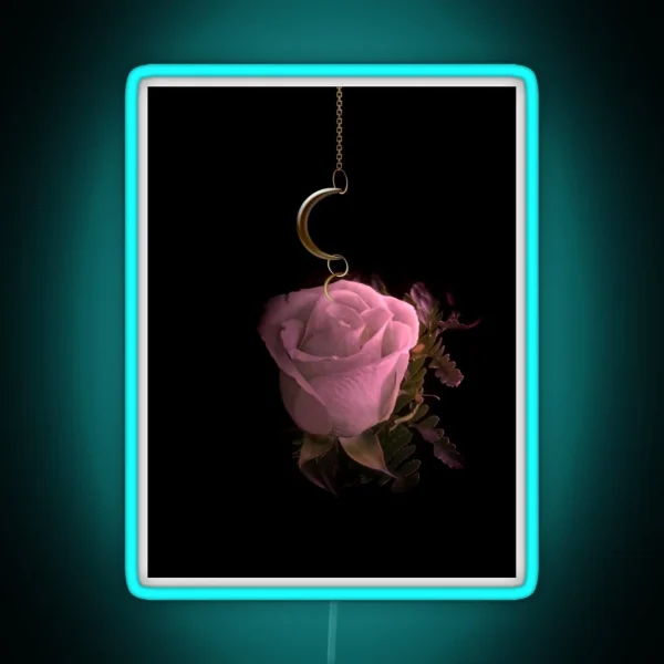 Hooked Tee RGB Neon Sign