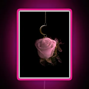 Hooked Tee RGB Neon Sign