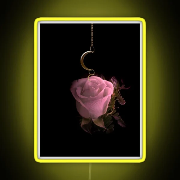 Hooked Tee RGB Neon Sign