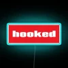Gaming inspired LED sign with customizable RGB color options available.