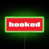 Gaming inspired customizable neon sign with vibrant RGB color options