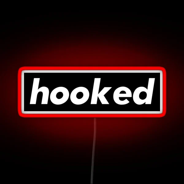 Hooked Words That Mean Something Totally Different When RGB Neon Sign
