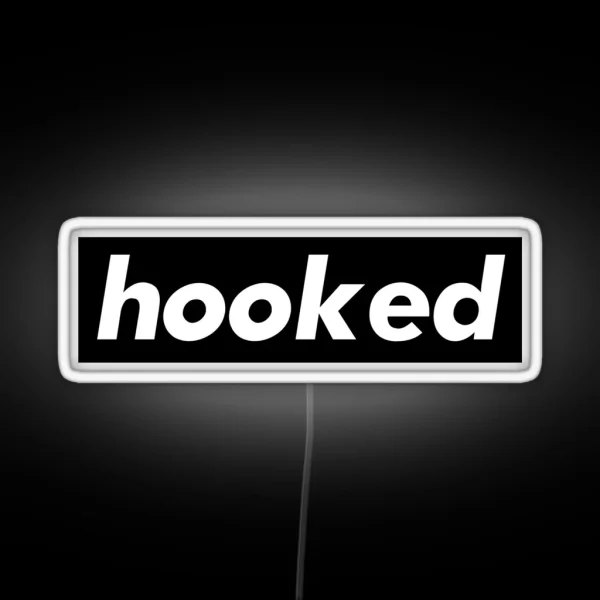 Hooked Words That Mean Something Totally Different When RGB Neon Sign