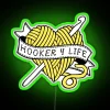 Add vibrant pop to your space with Hooker 4 Life neon.