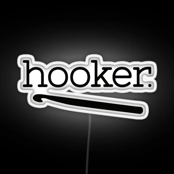 Hooker RGB Neon Sign