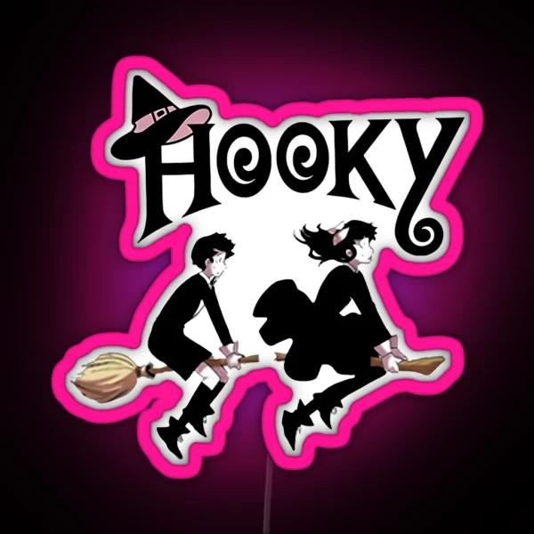 Hooky Hooky RGB Neon Sign