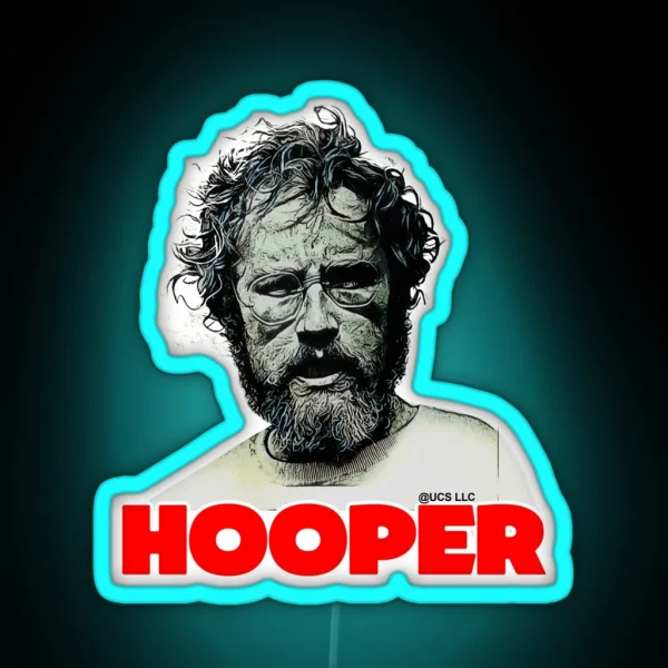 Hooper Jaws RGB Neon Sign