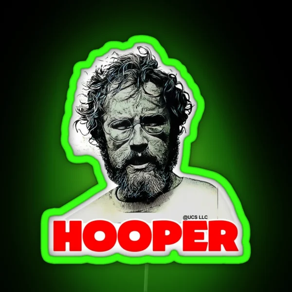 Hooper Jaws RGB Neon Sign