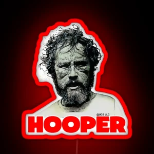Hooper Jaws RGB Neon Sign