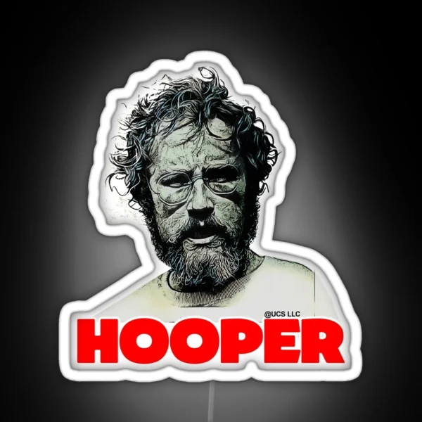 Hooper Jaws RGB Neon Sign
