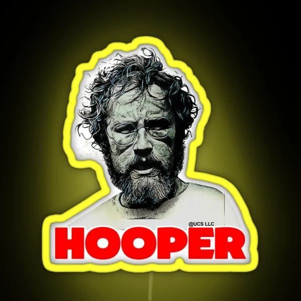 Hooper Jaws RGB Neon Sign