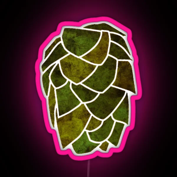 Hop Cone RGB Neon Sign