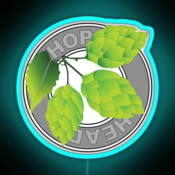 Hop Head 2 RGB Neon Sign