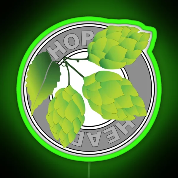 Hop Head 2 RGB Neon Sign