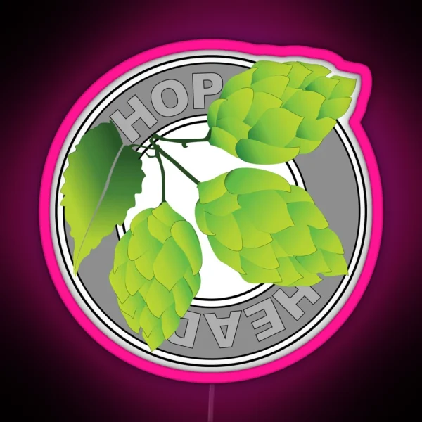Hop Head 2 RGB Neon Sign