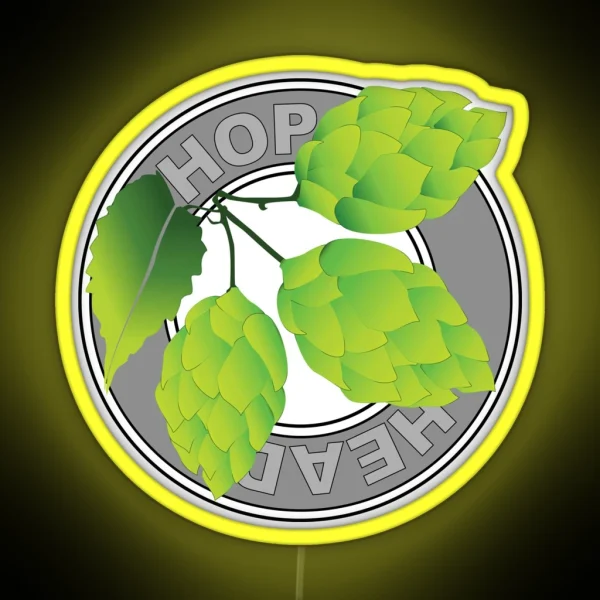 Hop Head 2 RGB Neon Sign