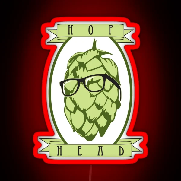Hop Head RGB Neon Sign