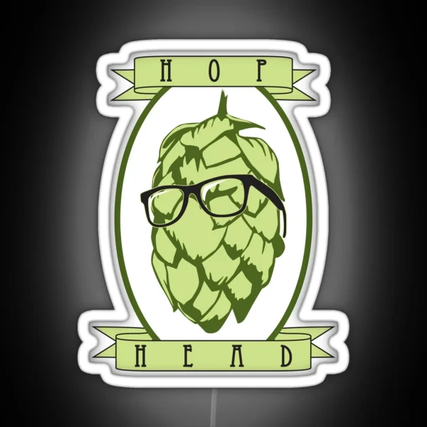 Hop Head RGB Neon Sign
