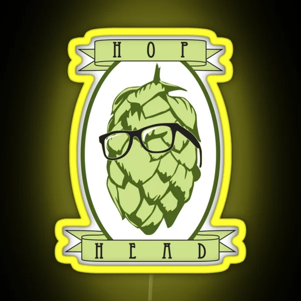 Hop Head RGB Neon Sign