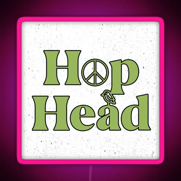 Hop Head RGB Neon Sign