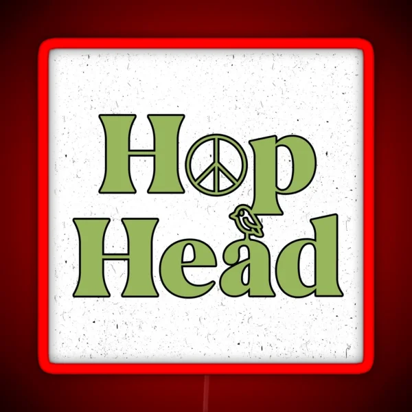 Hop Head RGB Neon Sign