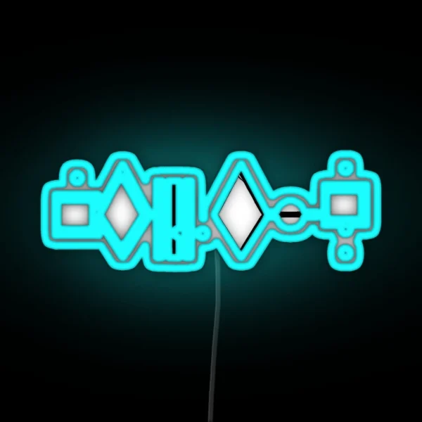 HOPE In Kryptonian RGB Neon Sign