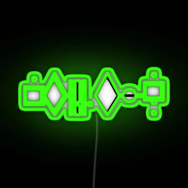 HOPE In Kryptonian RGB Neon Sign
