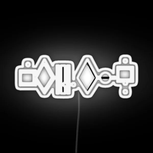 HOPE In Kryptonian RGB Neon Sign