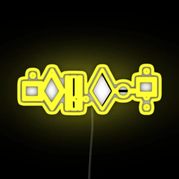 HOPE In Kryptonian RGB Neon Sign