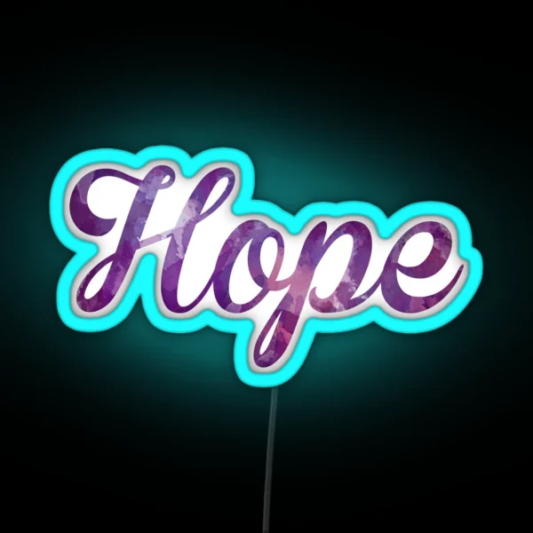 Hope RGB Neon Sign