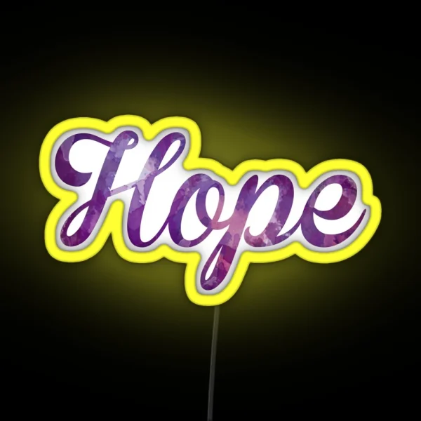 Hope RGB Neon Sign