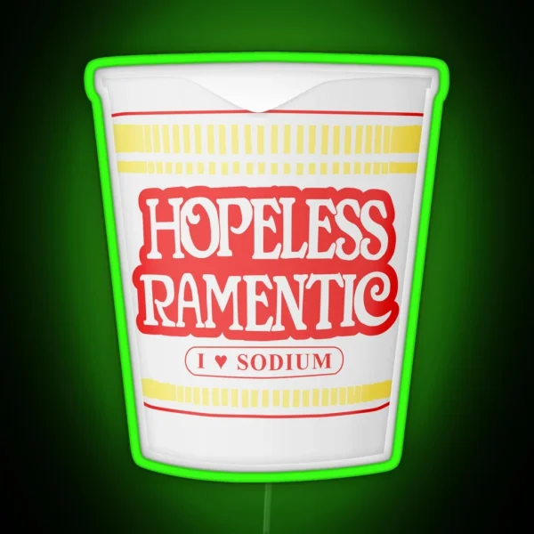 Hopeless Ramen Tic RGB Neon Sign