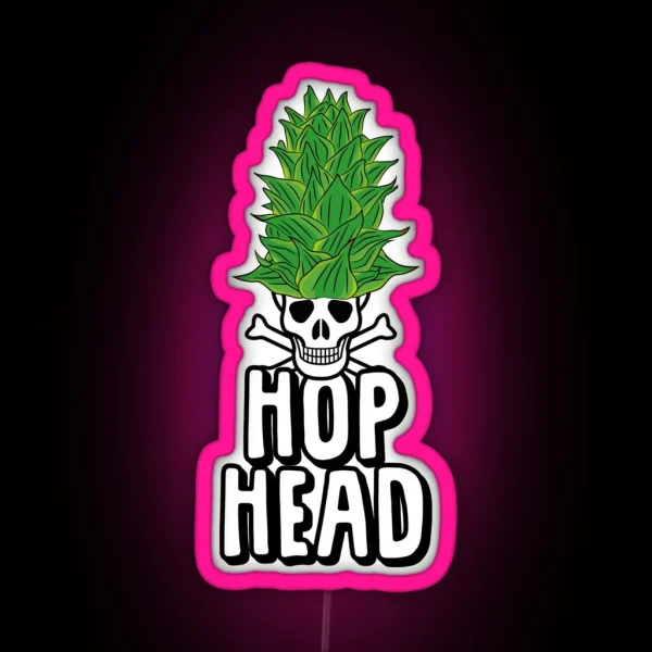 Hophead Hop Head RGB Neon Sign