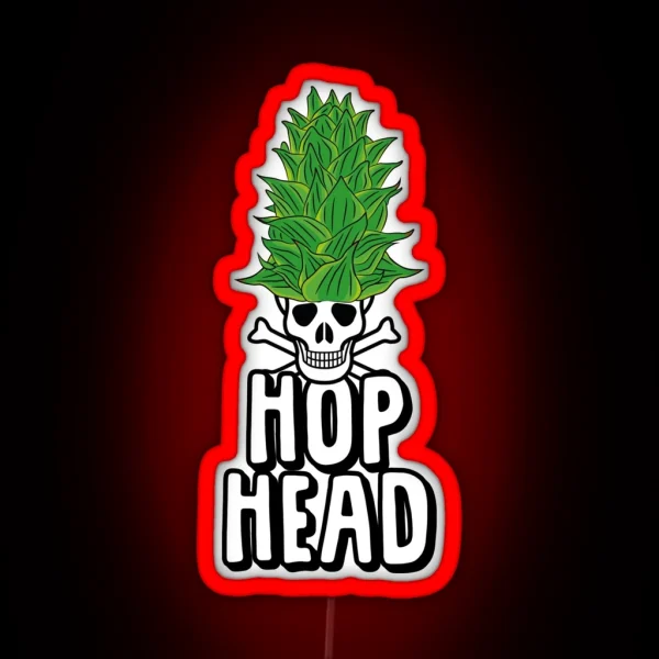 Hophead Hop Head RGB Neon Sign