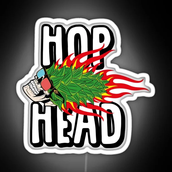 Hophead Hop Head RGB Neon Sign