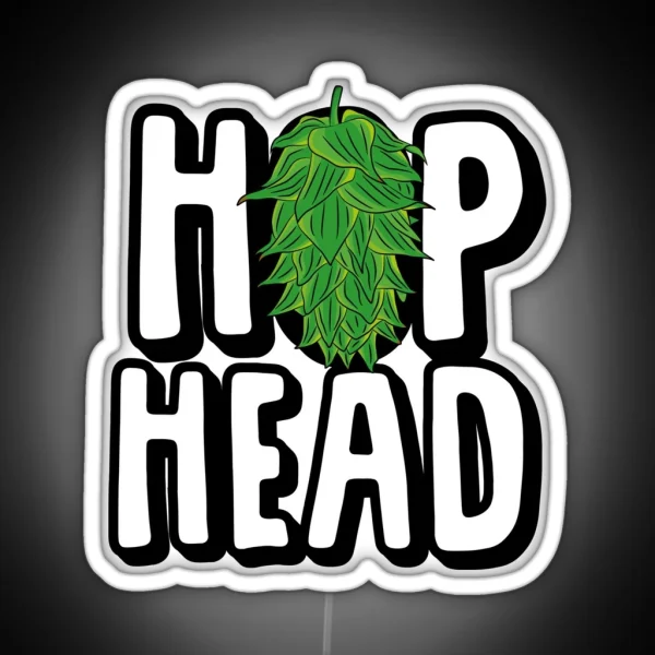 Hophead Hop Head RGB Neon Sign