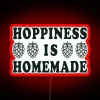 Welcome to My Brew-tiful Space with Customizable Neon Sign