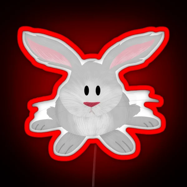 Hoppy Easter RGB Neon Sign