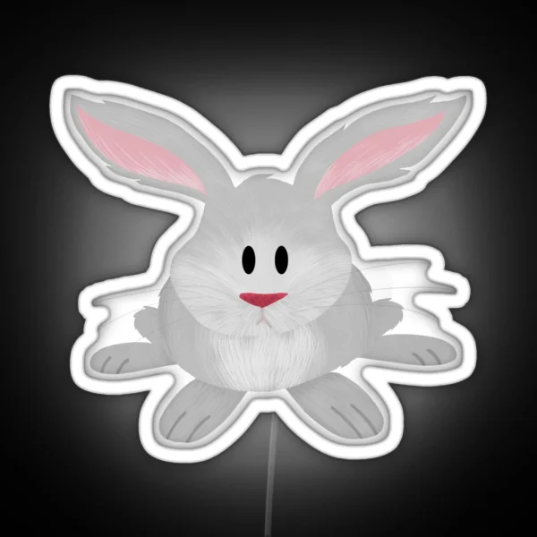 Hoppy Easter RGB Neon Sign